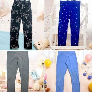 4 pair Girls Leggings l Place, Girls, Vigoss l 5/6 l VGUC
